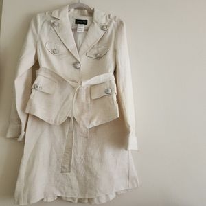 Patrizia Pepe Co-ord Set Off White new with stains